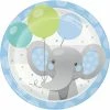 Creative Converting Kids Birthday Party Themes Enchanting Elephants Boy Dessert Plate 8ct