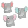Creative Converting Kids Birthday Party Themes Enchanting Elephants Girl Paper Treat Bags With Attachments 8ct