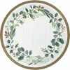 Creative Converting Eucalyptus Greens Banquet Plates 8ct Bridal And Wedding Tableware Themes