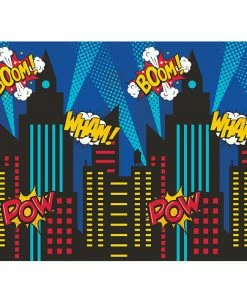Creative Converting Superhero Party Photo Backdrop Kids Birthday Party Themes