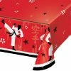 Creative Converting Karate Party Paper Tablecover 54" X 102" Kids Birthday Party Themes