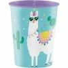 Creative Converting Llama Party Plastic Keepsake Cup 16 Oz.