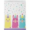 Creative Converting Llama Party Treat Bags, 10 Ct
