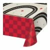 Creative Converting Vintage Race Car Paper Tablecover 54" X 102"