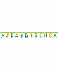 Creative Converting Birthday Bugs Jointed Banner Lg