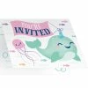 Creative Converting Narwhal Party Invitation Foldover 8ct Kids Birthday Party Themes