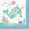 Creative Converting Narwhal Party Luncheon Napkin 16ct Kids Birthday Party Themes