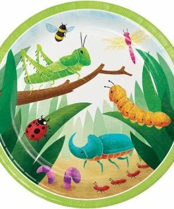 Creative Converting Birthday Bugs Dinner Plate 8ct