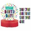 Creative Converting Birthday Burst Centerpiece Hc Shaped With Stickers Kids Birthday Party Themes