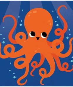 Creative Converting Ocean Celebration Beverage Napkins 16ct Kids Birthday Party Themes