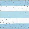 Creative Converting 1st Birthday Party Themes Blue Silver Celebration Beverage Napkins 16ct