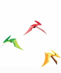 Creative Converting Boy Dino Party Hanging Cutouts 3D 3ct