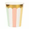 Creative Converting Pastel Celebrations Hot/Cold Cups 9Oz., Foil 8ct