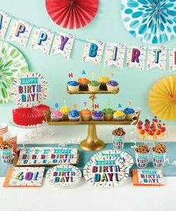 Creative Converting Birthday Burst Luncheon Napkin 16ct