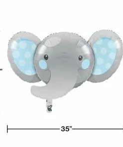 Creative Converting Kids Birthday Party Themes Enchanting Elephants Boy Metallic Balloon