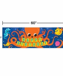 Creative Converting Ocean Celebration Giant Party Banner Kids Birthday Party Themes