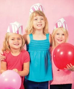 Creative Converting Kids Birthday Party Themes Candy Shop Party Diner Style Hat, Child's 8ct