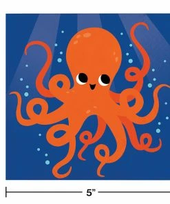 Creative Converting Ocean Celebration Beverage Napkins 16ct Kids Birthday Party Themes