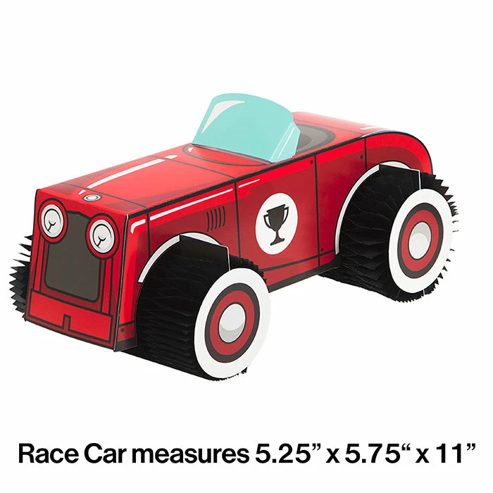 Creative Converting Vintage Race Car Centerpiece Kids Birthday Party Themes