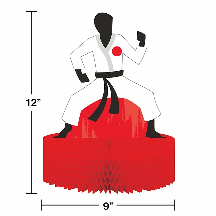 Creative Converting Karate Party Centerpiece Hc Shaped Kids Birthday Party Themes