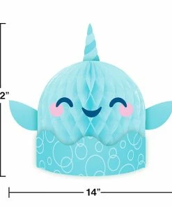 Creative Converting Narwhal Party Centerpiece Kids Birthday Party Themes