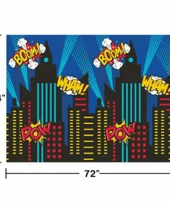 Creative Converting Superhero Party Photo Backdrop Kids Birthday Party Themes