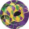 Creative Converting Mardi Gras Party Decorations Masks Of Mardi Gras Paper Plates, 8 Ct