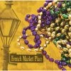 Creative Converting Mardi Gras Party Decorations Masks Of Mardi Gras Beverage Napkins, 16 Ct