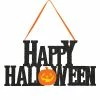 Creative Converting Halloween Party Supplies Happy Halloween Glitter Hanging Sign