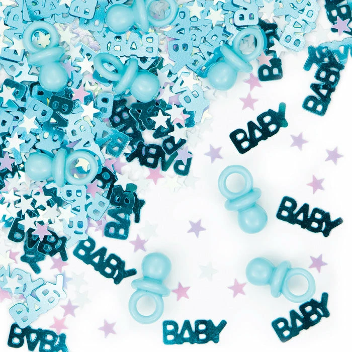 Creative Converting Baby Showers It's A Boy Pacifier Confetti, 0.5 Oz