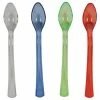 Creative Converting Themed Tableware Assorted Color Mini Appetizer Spoons, 24 Ct