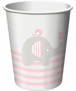 Creative Converting Little Peanut - Girl Hot/Cold Paper Cups 9 Oz., 8 Ct