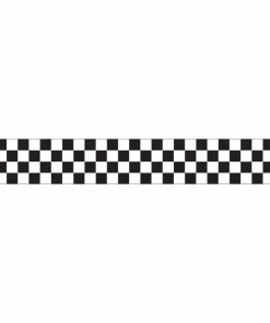 Creative Converting Black And White Check Streamer Racing Theme Party Decorations