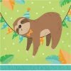 Creative Converting Kids Birthday Party Themes Sloth Party Napkins, Pack Of 16