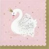 Creative Converting Stylish Swan Napkins, Pack Of 16 Kids Birthday Party Themes