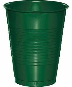 Creative Converting Hunter Green Plastic Cups, 20 Ct