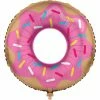 Creative Converting Donut Time Metallic Balloon 30", Donut Shaped