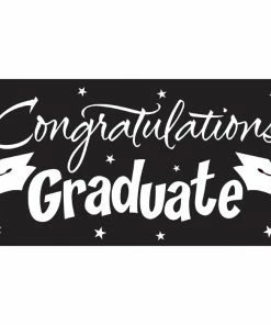 Creative Converting Black Graduation Card Decoration Graduation Party Supplies