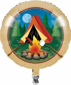 Creative Converting Camp Out Metallic Balloon 18
