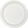 Creative Converting White Dinner Plate, 24 Ct