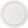 Creative Converting White Dinner Plate, 75 Ct