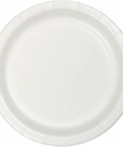 Creative Converting White Dinner Plate, 75 Ct
