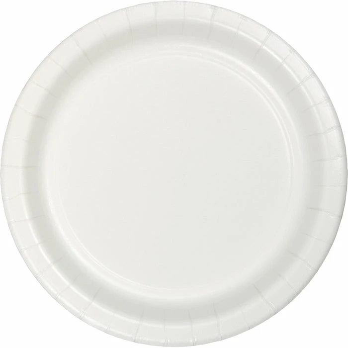 Creative Converting White Dinner Plate, 75 Ct