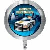 Creative Converting Kids Birthday Party Themes Police Party Metallic Balloon 18"