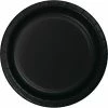 Creative Converting Black Paper Plates, 75 Ct