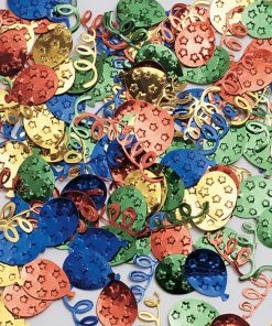Creative Converting Balloon And Streamer Confetti, 0.5 Oz
