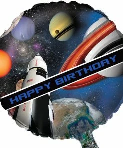 Creative Converting Space Blast Metallic Balloon 18