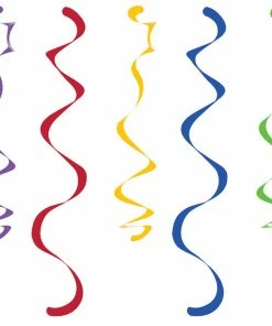 Creative Converting Multicolor Dizzy Danglers, 10 Ct General Decorations