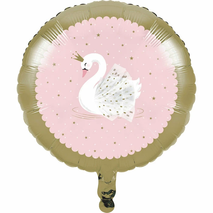 Creative Converting Stylish Swan Mylar Balloon