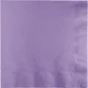 Creative Converting Luscious Lavender Luncheon Napkin 2Ply, 50 Ct Solid Color Tableware